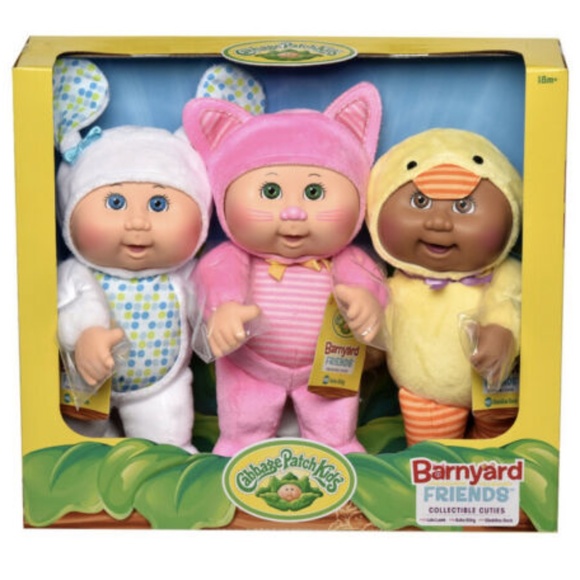 3 pack cabbage patch dolls